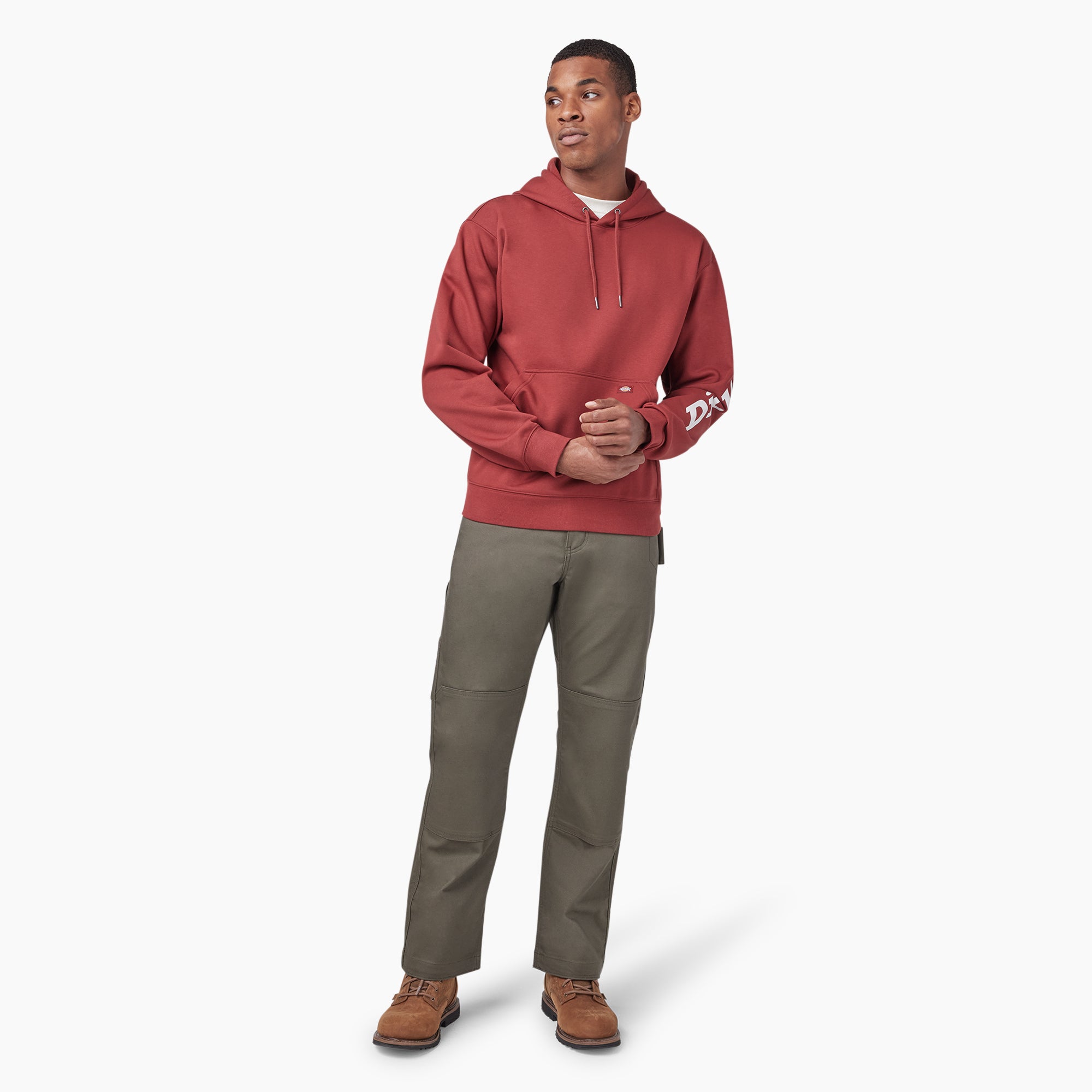 Water Repellent Sleeve Logo Hoodie - Image 5