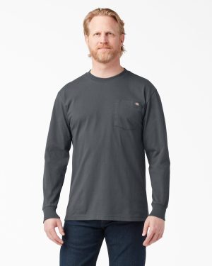 Heavyweight Long Sleeve Pocket T-Shirt