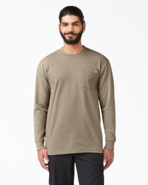 Heavyweight Long Sleeve Pocket T-Shirt