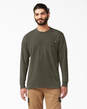 Heavyweight Long Sleeve Pocket T-Shirt