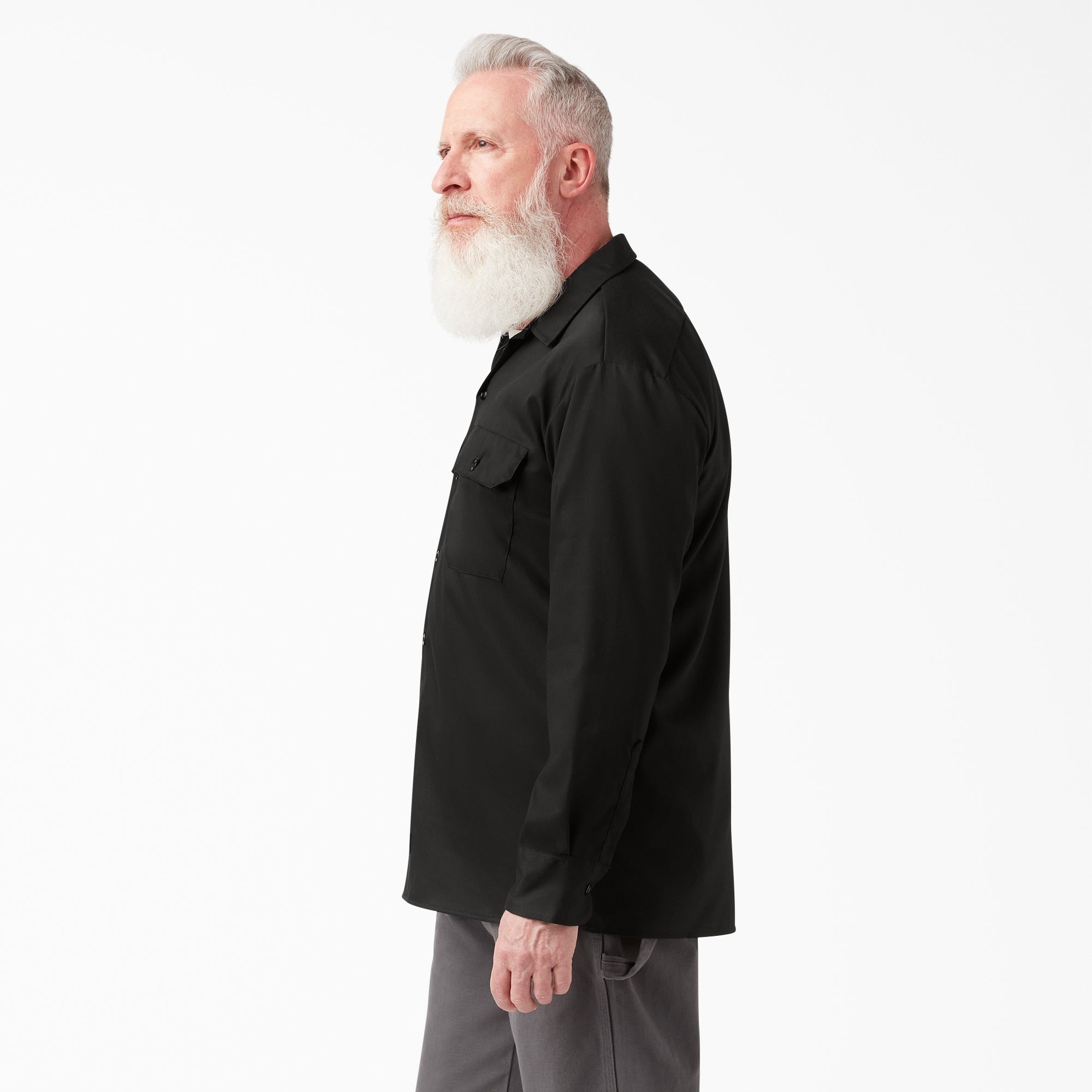 FLEX Relaxed Fit Long Sleeve Work Shirt - Image 3