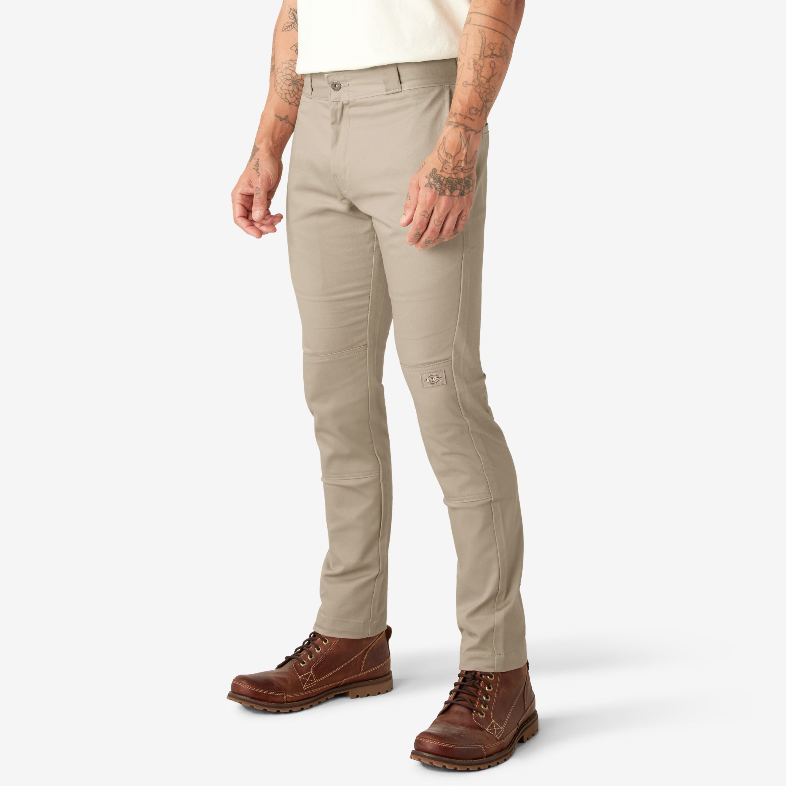 FLEX Skinny Fit Double Knee Work Pants - Image 3