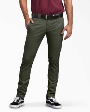 FLEX Skinny Fit Double Knee Work Pants