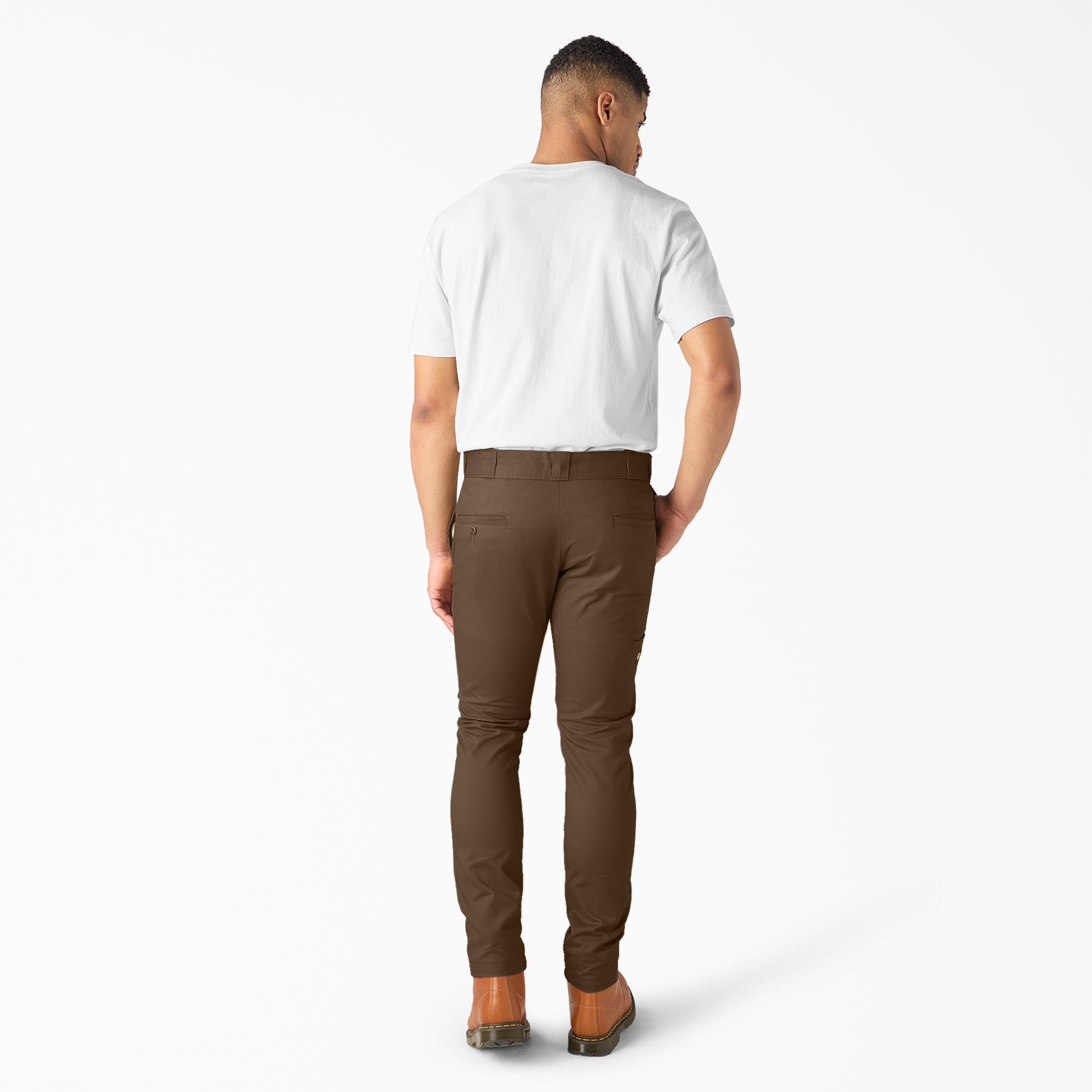 FLEX Skinny Fit Double Knee Work Pants - Image 5