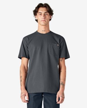 Heavyweight Short Sleeve Pocket T-Shirt