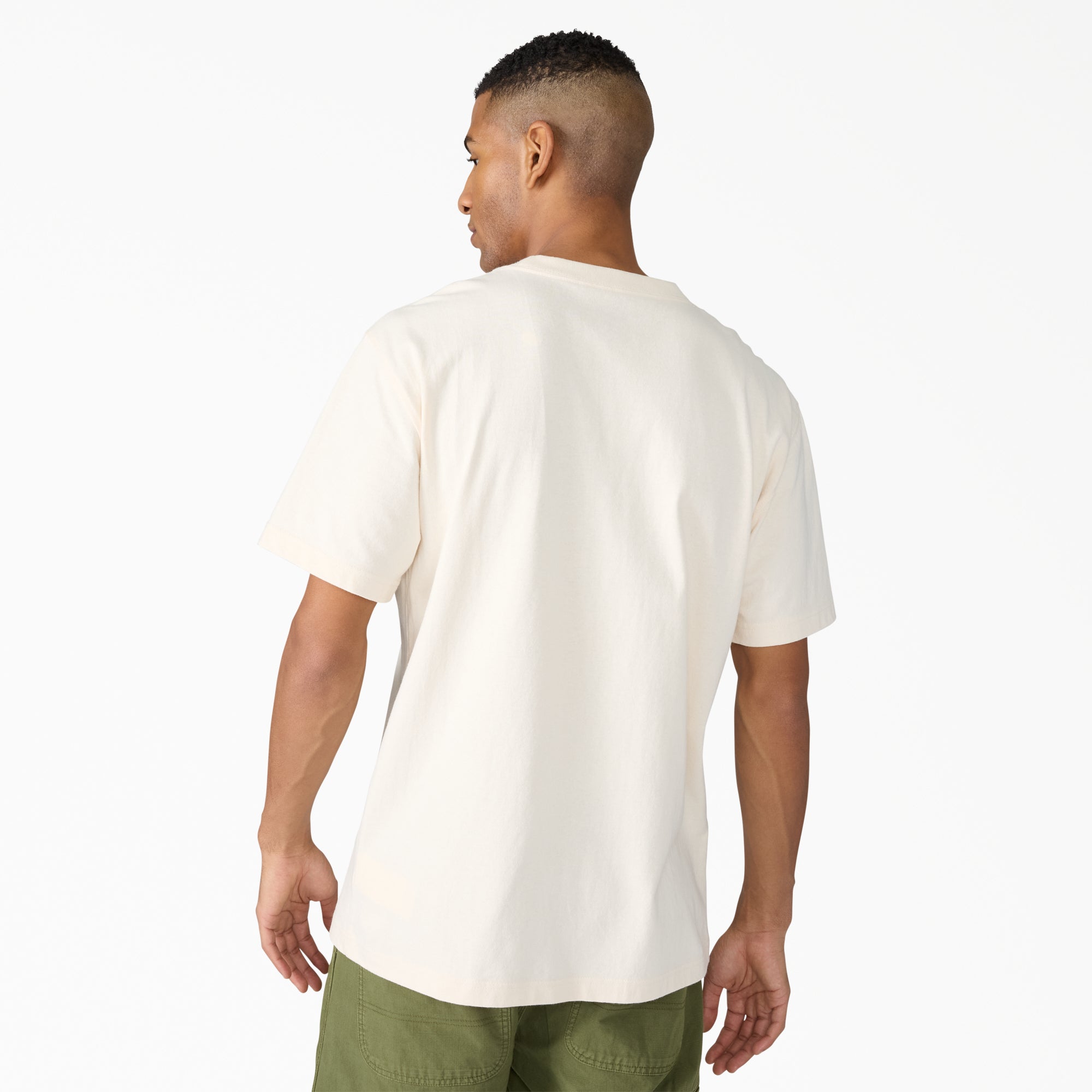 Heavyweight Short Sleeve Pocket T-Shirt - Image 2