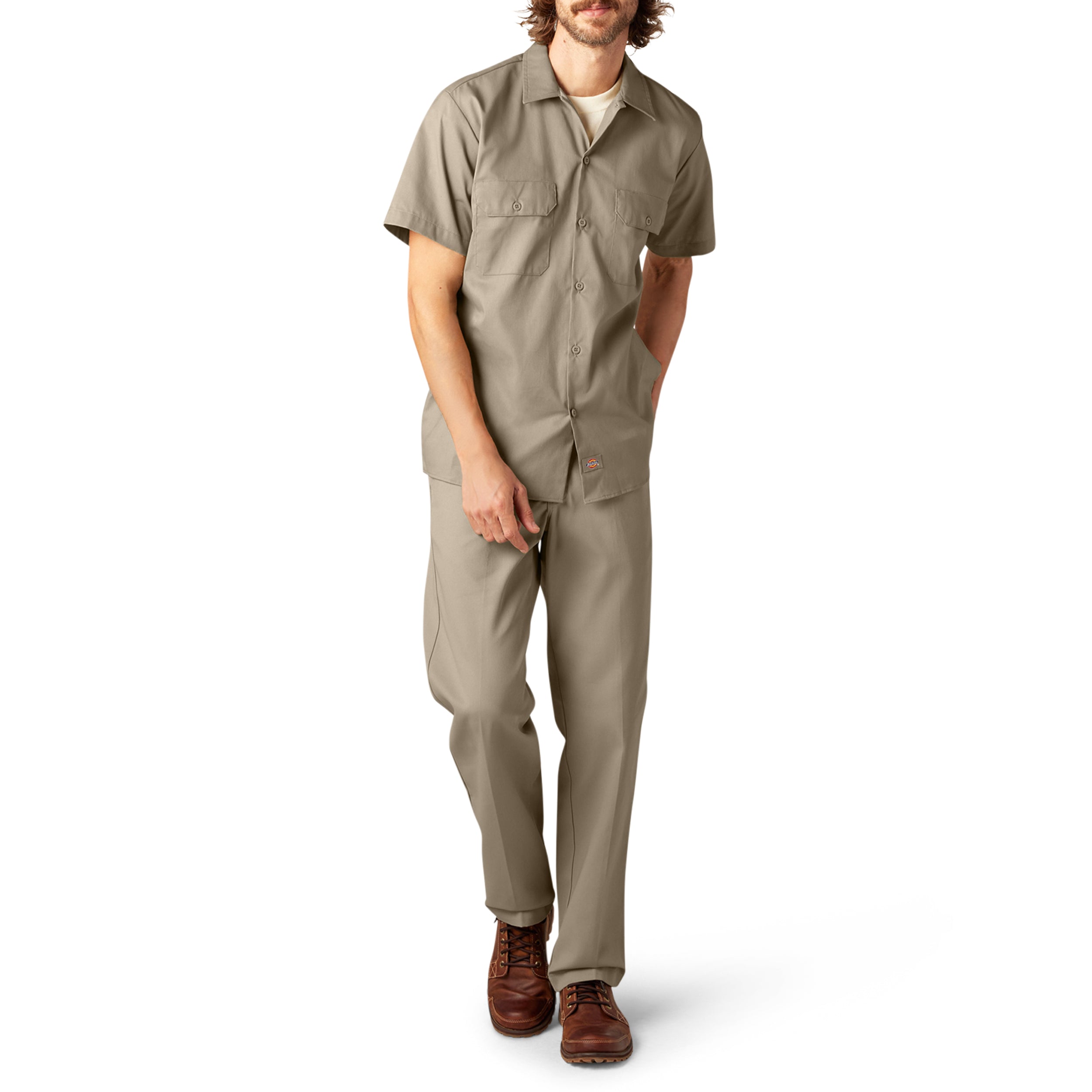 FLEX Slim Fit Short Sleeve Work Shirt - Image 5