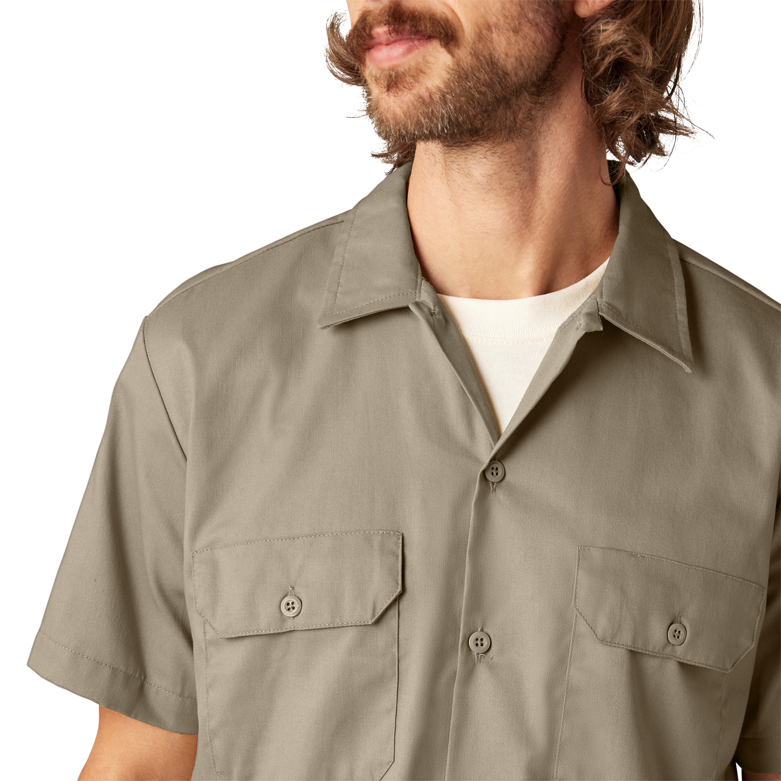 FLEX Slim Fit Short Sleeve Work Shirt - Image 7