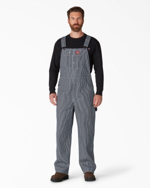 Hickory Stripe Bib Overalls
