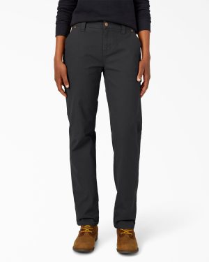 Women's FLEX Relaxed Straight Fit Duck Carpenter Pants