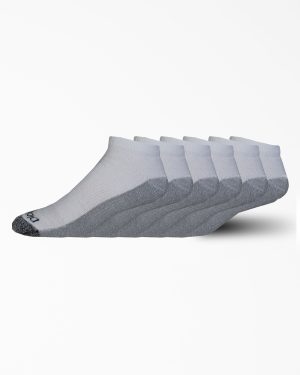 Moisture Control No Show Socks. Size 6-12. 6-Pack