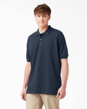Adult Size Piqué Short Sleeve Polo