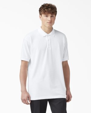 Adult Size Piqué Short Sleeve Polo