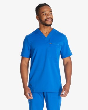 Men's Balance Tuckable V-Neck Scrub Top