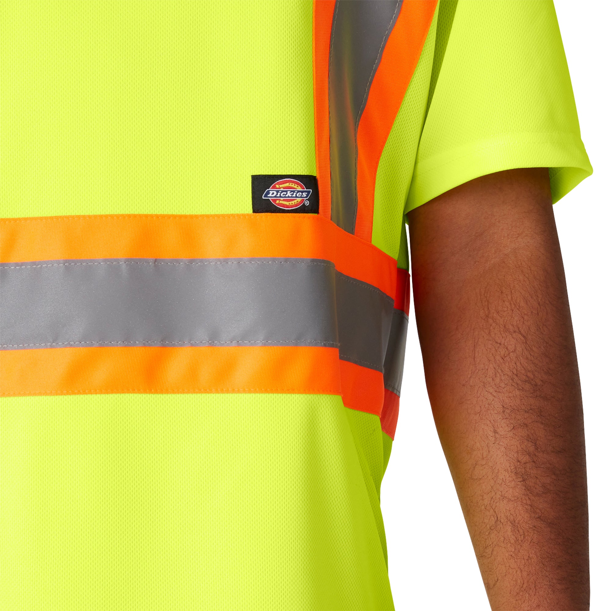 Hi Vis Safety Short Sleeve T-Shirt - Image 5