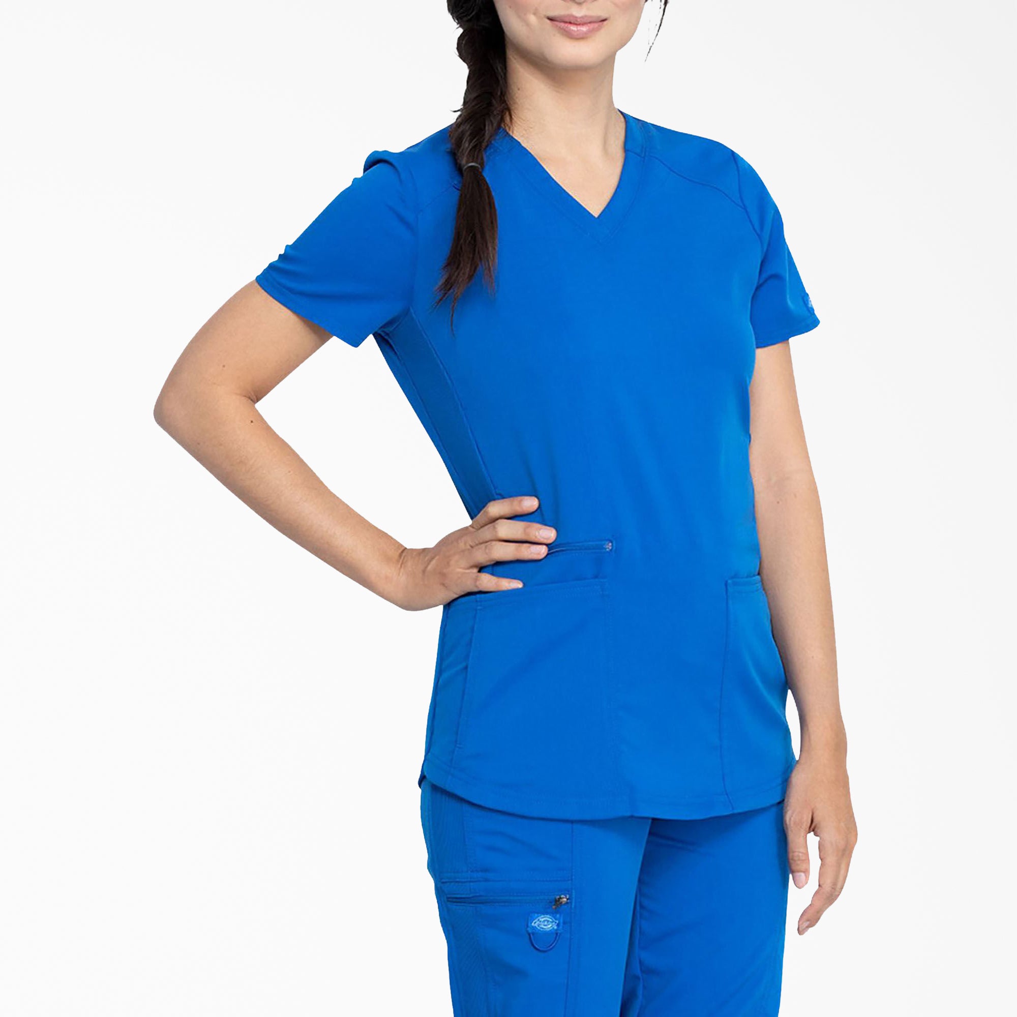 Women's Balance V-Neck Scrub Top - Image 4