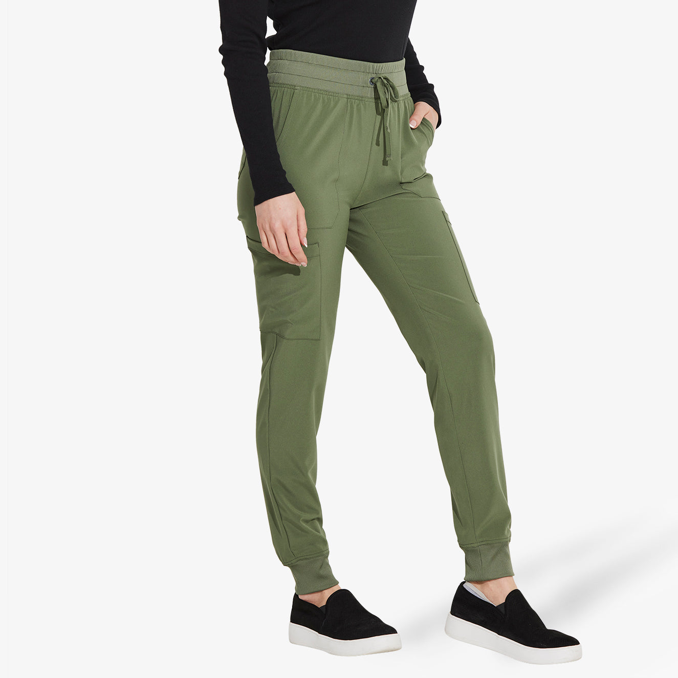 Women's EDS Essentials Jogger Scrub Pants - Image 3